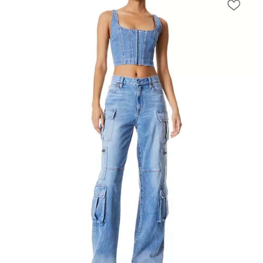 Alice + Olivia Denim Boyfriend Jeans